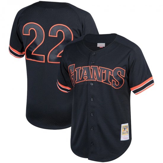 ڥե󥷥 㥤(SANFRANCISCO GIANTS)ۥ롦顼 Mitchell & Ness ѡ Batting Practice ˥ե #22