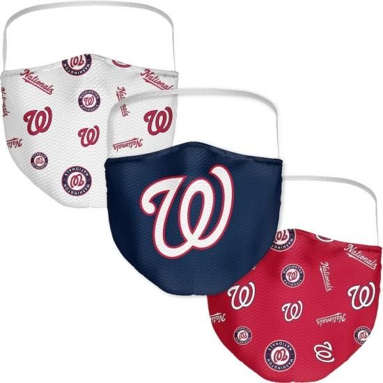 ڥ亮ȥ ʥʥ륺(WASHINGTON NATIONALS)Fanatics Branded All Over Logo եå ޥ 3ĥå