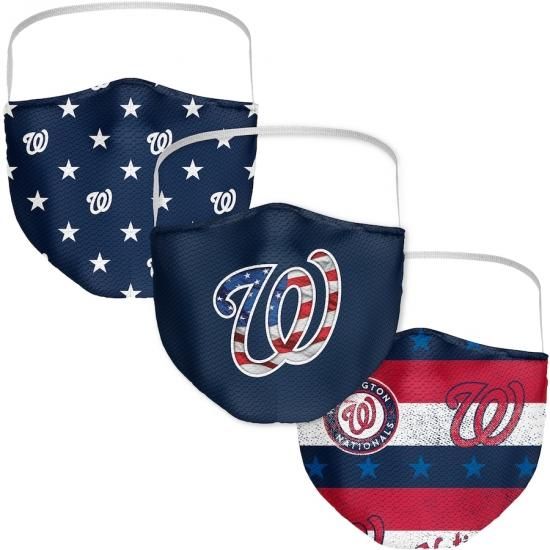 ڥ亮ȥ ʥʥ륺(WASHINGTON NATIONALS)Fanatics Branded Patriotic եå ޥ 3ĥå