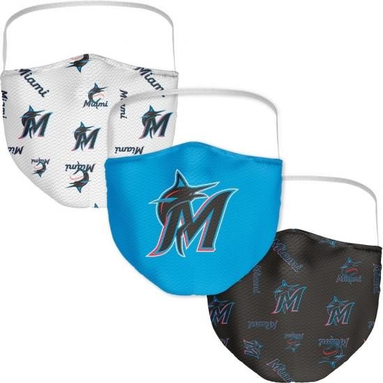 ڥޥ ޡ(MIAMI MARLINS)Fanatics Branded All Over Logo եå ޥ 3ĥå