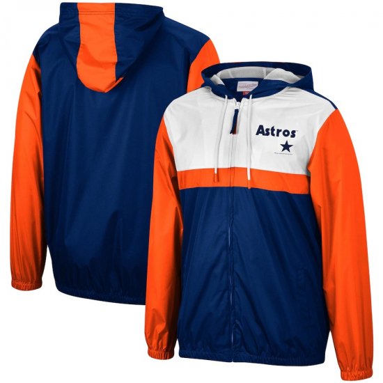 ڥҥ塼ȥ ȥ(HOUSTON ASTROS)Mitchell & Ness Margin of Victory Full-Zip ɥ֥졼 㥱å