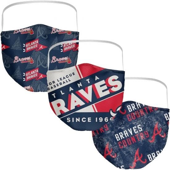 ڥȥ ֥졼֥(ATLANTA BRAVES)Fanatics Branded Throwback եå ޥ 3ĥå