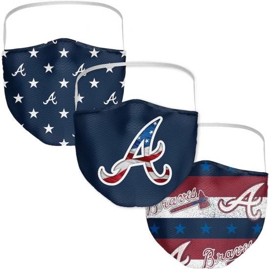 ڥȥ ֥졼֥(ATLANTA BRAVES)Fanatics Branded Patriotic եå ޥ 3ĥå