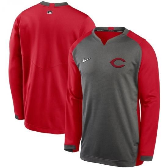 ڥ󥷥ʥƥ å(CINCINNATI REDS)Nike ƥå쥯 Thermal Crew Performance ץ륪С åȥ