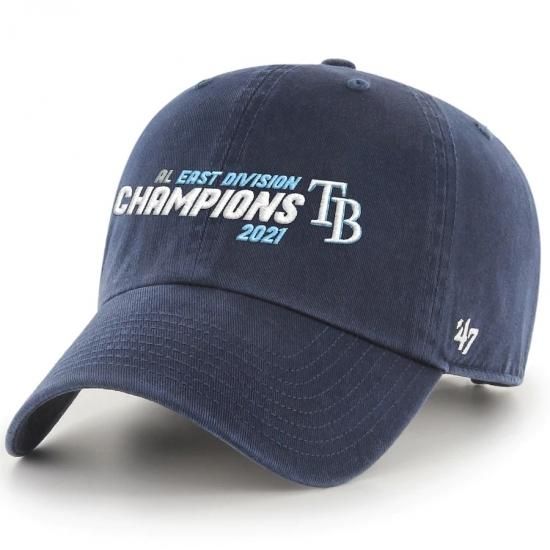 ڥѥ٥ 쥤(TAMPABAY RAYS)'47 2021 AL East Division Champions Clean Up Adjustable å