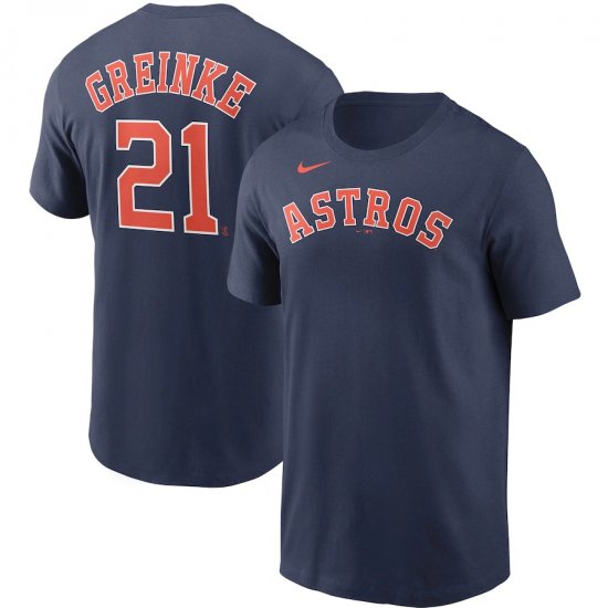 アストロズ ユニフォーム ベースボールシャツ MLB ザック・グリンキー 21