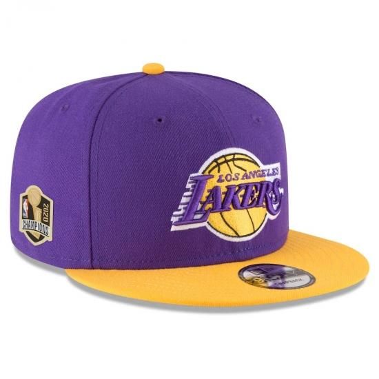 ڥ󥼥륹 쥤(Los Angeles Lakers)New Era 2020 NBA Finals Champions Patch 9FIFTY Adjustable å