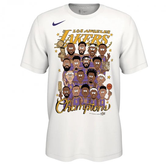 NIKE Lakers チャンピオン Tシャツ　レイカーズ　アンブッシュ