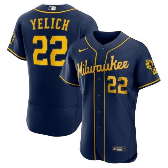 ڥߥ륦 ֥(MILWAUKEE BREWERS)ۥꥹ󡦥å Nike 50th Season Alternate ƥå ˥ե #22