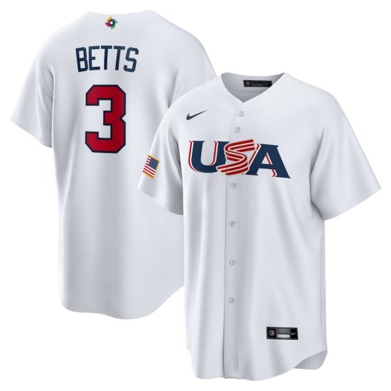 WBC ꥫɽ(USA Baseball)ۥࡼ٥å Nike 2023 World Baseball Classic Replica Player ˥ե #3