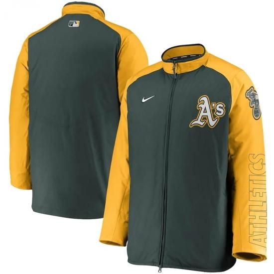¨Ǽڥ å(OAKLAND ATHLETICS)Nike ƥå쥯 Dugout Full-Zip 㥱å