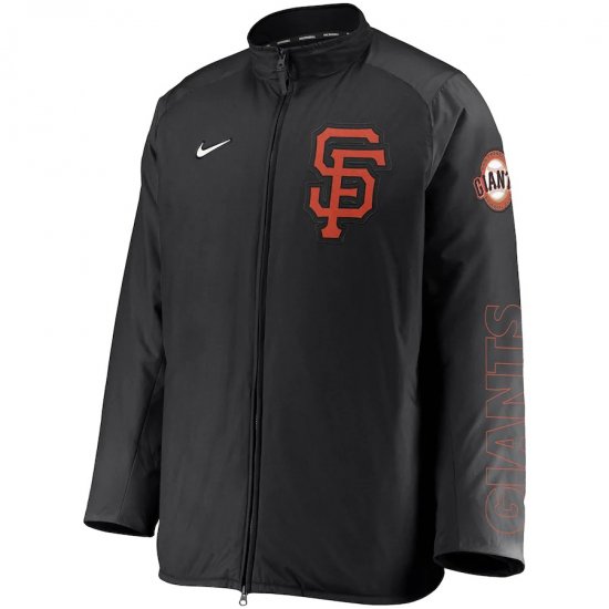 【サンフランシスコ ジャイアンツ】Nike オーセンティックコレクション Dugout Full-Zip ジャケット-ALL.BALLS