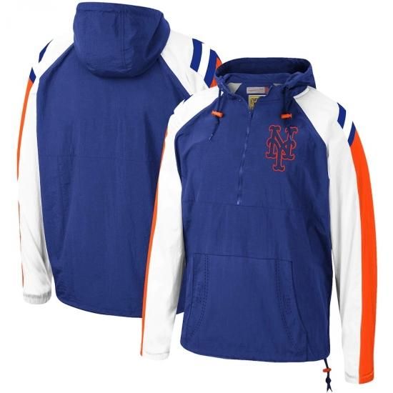ڥ˥塼衼 å(NEWYORK METS)Mitchell & Ness Anorak Raglan Half-Zip 㥱å