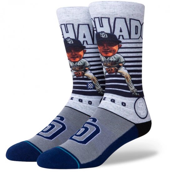 ڥǥ ѥɥ쥹(SANDIEGO PADRES)ۥޥˡޥ Stance Infiknit Big Head Crew å #13