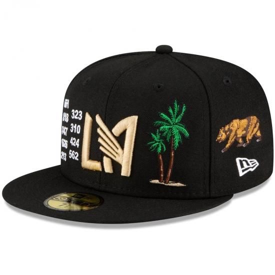 ڥ󥼥륹FC(LAFC)New Era Black Local 59FIFTY Fitted å
