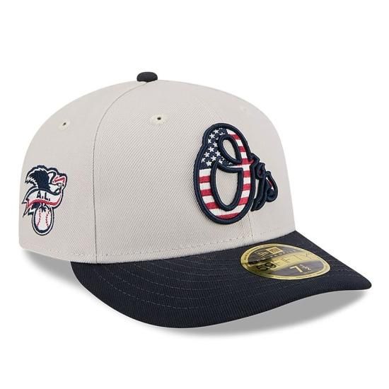 ڥܥƥ⥢ ꥪ륺(BALTIMORE ORIOLES)New Era 2024 Fourth of July ץե 59FIFTY Fitted å