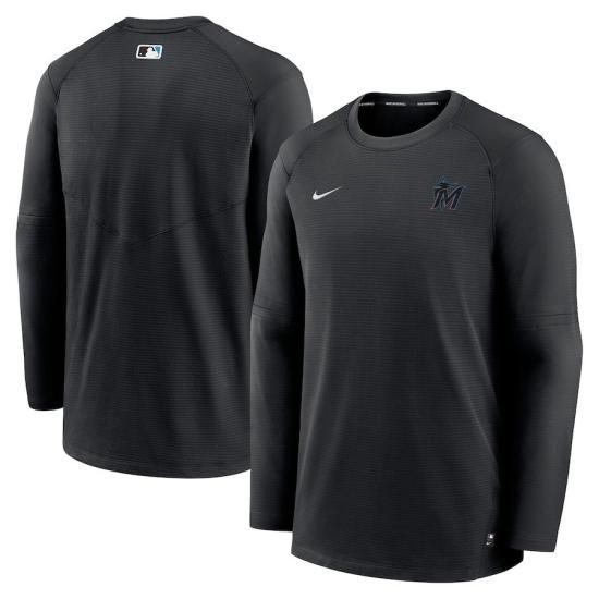 ڥޥ ޡ(MIAMI MARLINS)Nike ƥå쥯 Logo Performance 󥰥꡼ T
