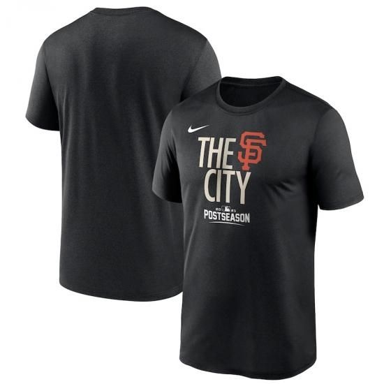 ڥե󥷥 㥤(SANFRANCISCO GIANTS)Nike Black 2021 Postseason Authentic Collection Dugout T