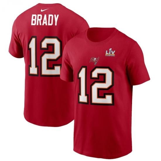 ڥѥ٥ Хå˥(TAMPA BAY BUCCANEERS)ۥȥࡦ֥ǥ Nike Super Bowl LV Champions ͡ & ʥС T #12