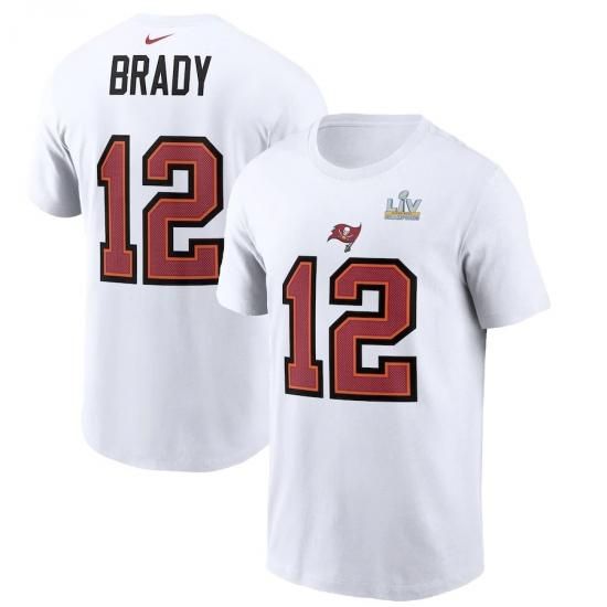 ڥѥ٥ Хå˥(TAMPA BAY BUCCANEERS)ۥȥࡦ֥ǥ Nike Super Bowl LV Champions ͡ & ʥС T #12