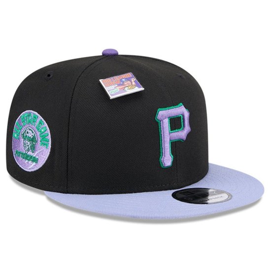 ڥԥåĥС ѥ졼(PITTSBURGH PIRATES)New Era Grape Big League Chew Flavor Pack 9FIFTY Snapback å