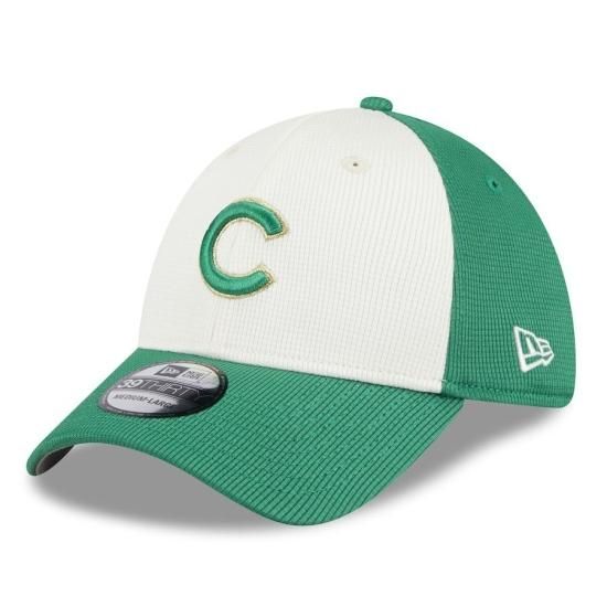 ڥ ֥(CHICAGO CUBS)New Era 2024 St. Patrick's Day 39THIRTY Flex Fit å