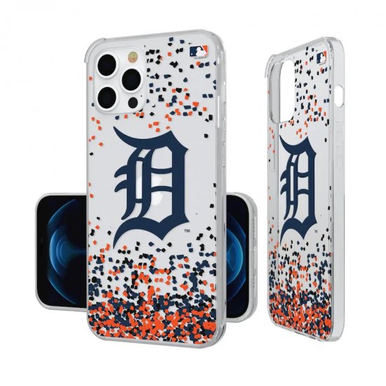 ڥǥȥ (DETROIT TIGERS)iPhone Confetti Design Clear 