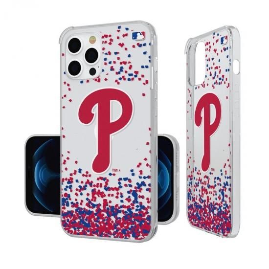 ڥեǥե ե꡼(PHILADELPHIA PHILLIES)iPhone Confetti Design Clear 