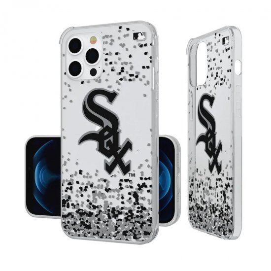 シカゴ ホワイトソックス(WHITESOX)】iPhone Confetti Design Clear ケース-ALL.BALLS