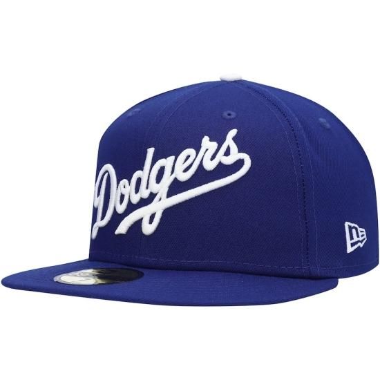 ڥ󥼥륹 ɥ㡼(LOSANGELES DODGERS)New Era Royal White Logo 59FIFTY Fitted å