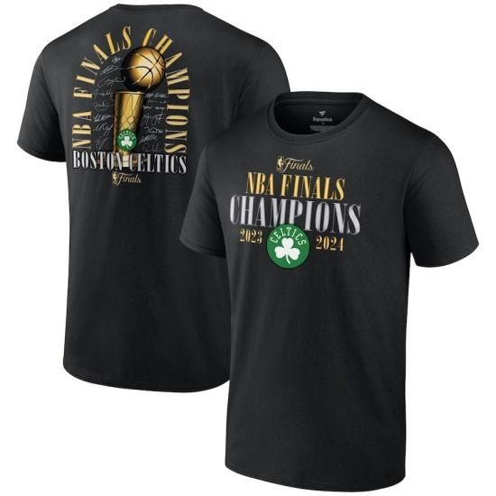 ڥܥȥ ƥå(BOSTON CELTICS)2024 NBA Finals Champions Fade Away Jumper Roster Signature T