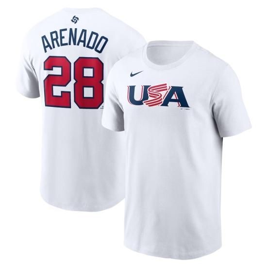 WBC ꥫɽ(USA Baseball)ۥΡ󡦥ʥ Nike 2023 World Baseball Classic ͡&ʥС T #28