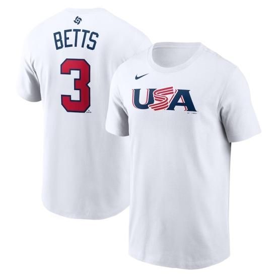 WBC アメリカ代表】ムーキー・ベッツ Nike 2023 World Baseball WBC アメリカ代表】ムーキー・ベッツ Nike 2023 World Baseball