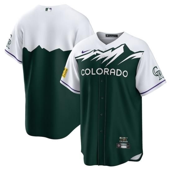 ڥ å(COLORADO ROCKIES)Nike Green 2022 City Connect Replica Team ˥ե