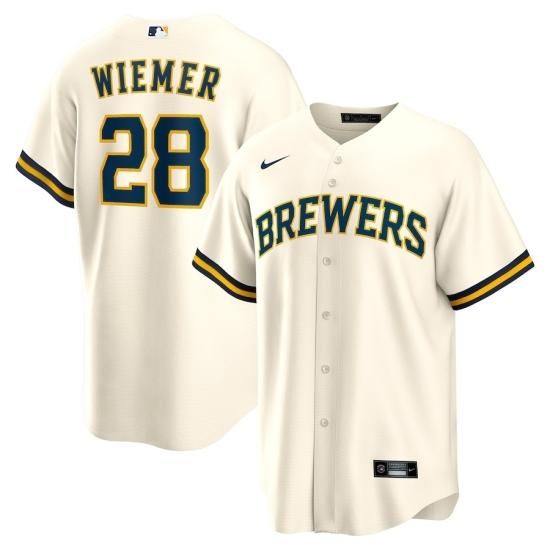ڥߥ륦 ֥(MILWAUKEE BREWERS)ۥ硼ޡ Nike ۡ ץꥫ Player ˥ե #28