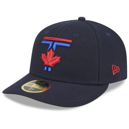 ڥȥ ֥롼(TRONT BLUEJAYS)New Era 2024 ƥͥ ץե 59FIFTY Fitted å