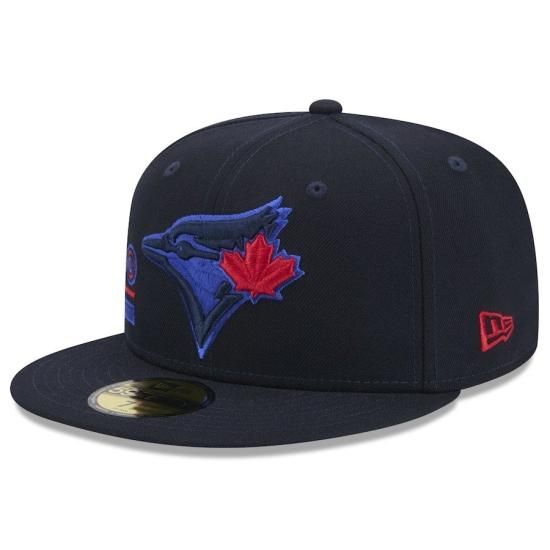 ڥȥ ֥롼(TRONT BLUEJAYS)New Era 2024 ƥͥ Icon 59FIFTY Fitted å