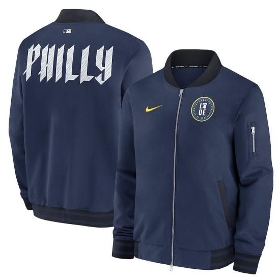 ڥեǥե ե꡼(PHILADELPHIA PHILLIES)Nike 2024 ƥͥ ƥå Game Time Full-Zip Bomber 㥱å