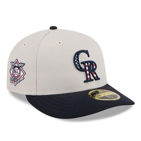 ڥ å(COLORADO ROCKIES)New Era 2024 Fourth of July ץե 59FIFTY Fitted å
