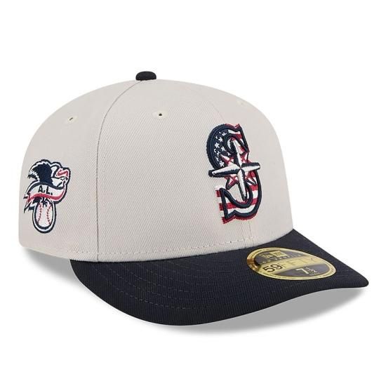 ڥȥ ޥʡ(SEATTLE MARINERS)New Era 2024 Fourth of July ץե 59FIFTY Fitted å