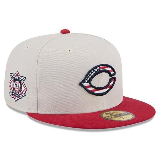 ڥ󥷥ʥƥ å(CINCINNATI REDS)New Era 2024 Fourth of July 59FIFTY Fitted å