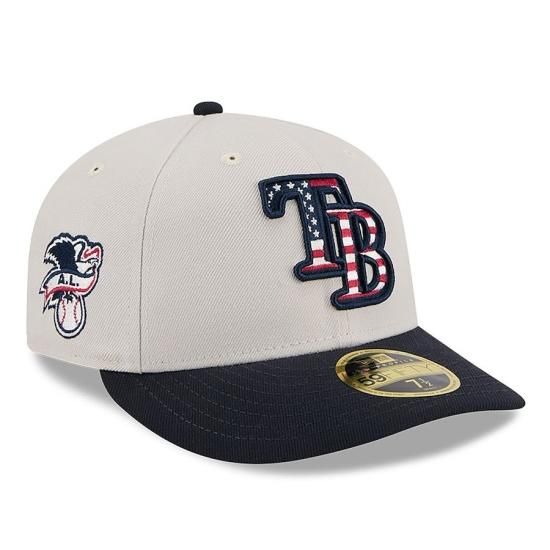 ڥѥ٥ 쥤(TAMPABAY RAYS)New Era 2024 Fourth of July ץե 59FIFTY Fitted å