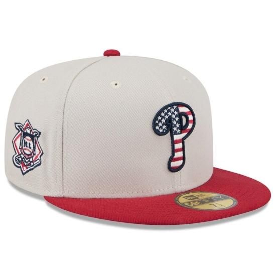 ڥեǥե ե꡼(PHILADELPHIA PHILLIES)New Era 2024 Fourth of July 59FIFTY Fitted å