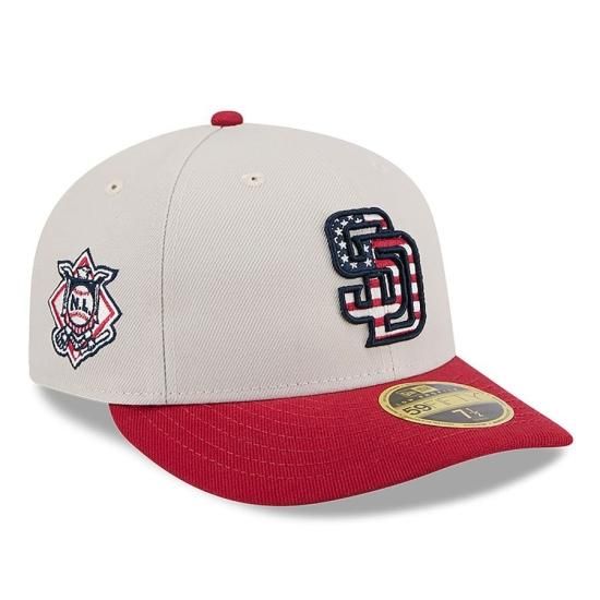 ڥǥ ѥɥ쥹(SANDIEGO PADRES)New Era 2024 Fourth of July ץե 59FIFTY Fitted å
