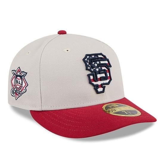 ڥե󥷥 㥤(SANFRANCISCO GIANTS)New Era 2024 Fourth of July ץե 59FIFTY Fitted å