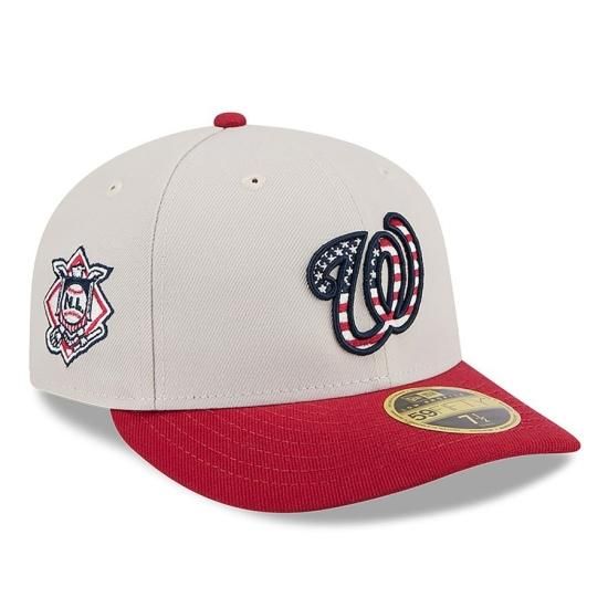 ڥ亮ȥ ʥʥ륺(WASHINGTON NATIONALS)New Era 2024 Fourth of July ץե 59FIFTY Fitted å