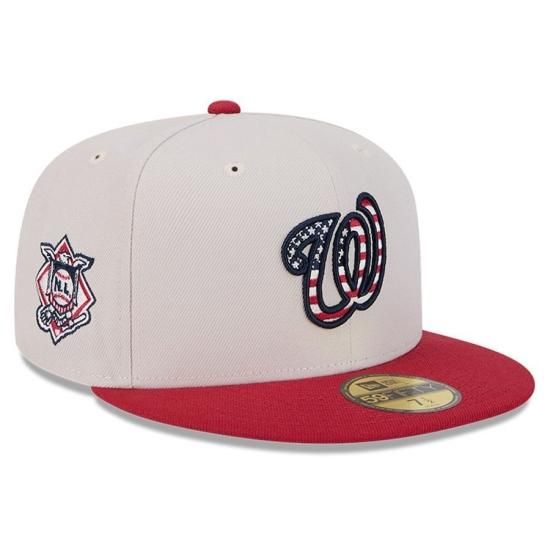 ڥ亮ȥ ʥʥ륺(WASHINGTON NATIONALS)New Era 2024 Fourth of July 59FIFTY Fitted å