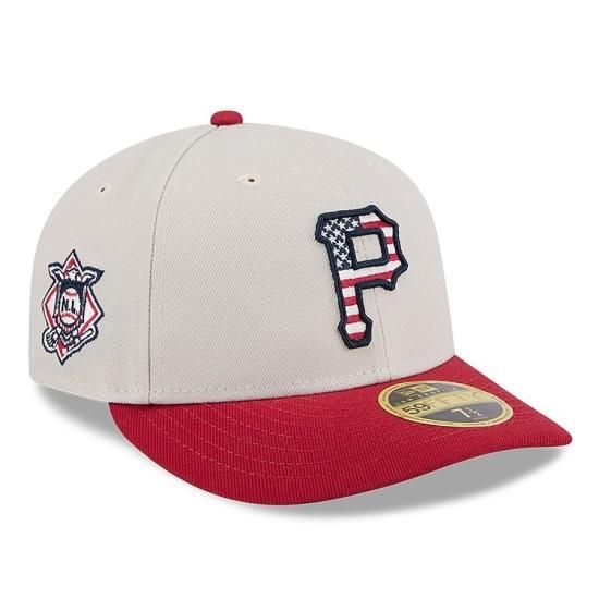 ڥԥåĥС ѥ졼(PITTSBURGH PIRATES)New Era 2024 Fourth of July ץե 59FIFTY Fitted å