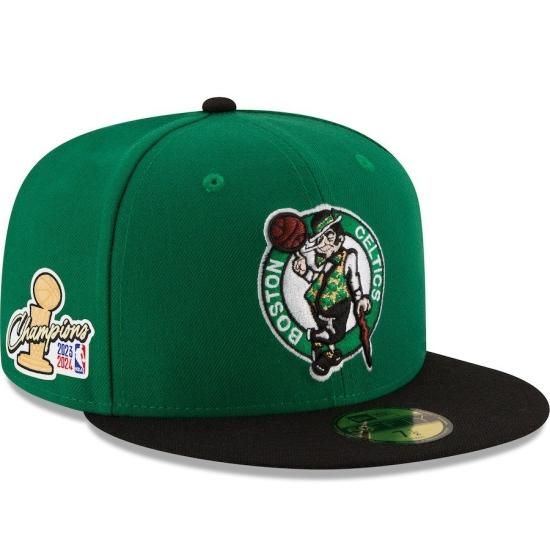 ڥܥȥ ƥå(Boston Celtics)New Era 2024 NBA Finals Champions Side Patch 59FIFTY Fitted å