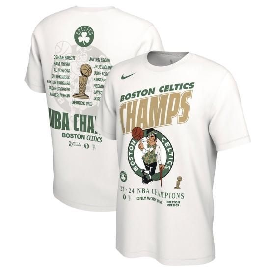 ڥܥȥ ƥå(BOSTON CELTICS)Nike 2024 NBA Finals Champions Celebration Roster T